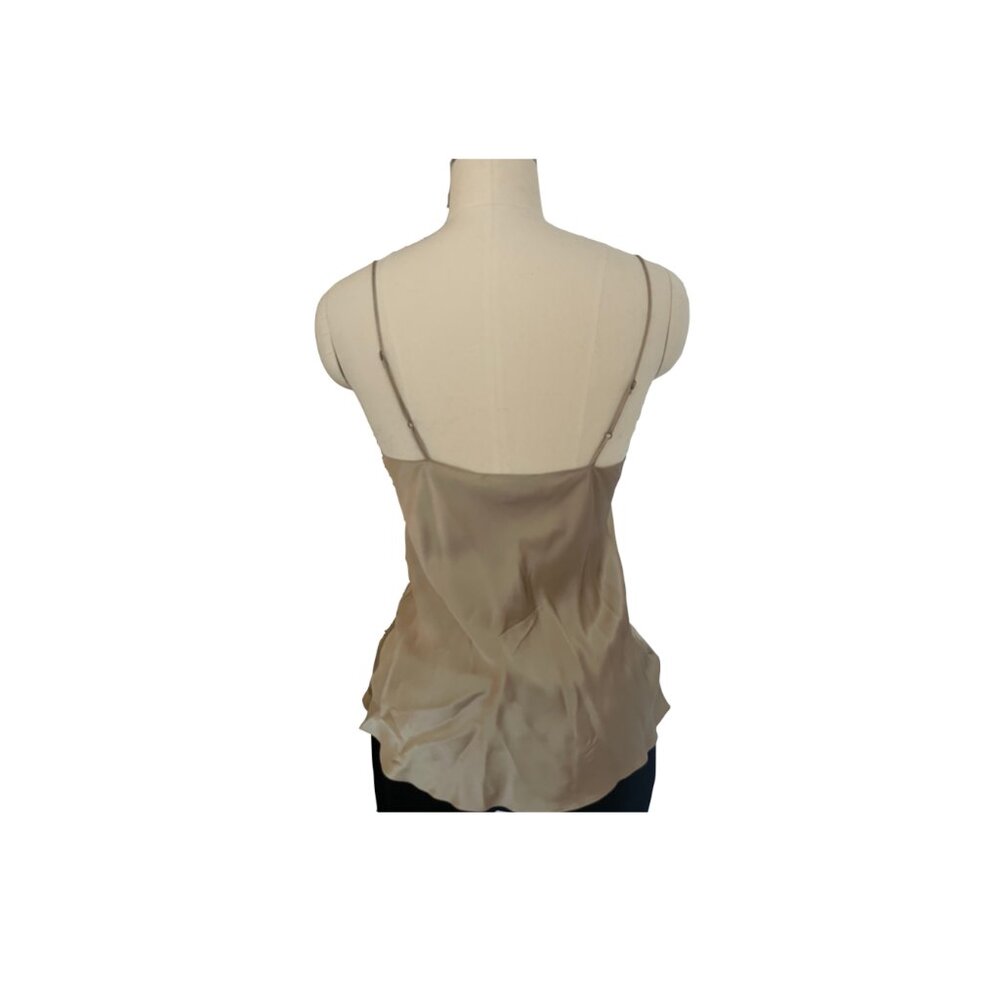 Nili Lotan Beige Silk Cami Size Small - Picture 3 of 4